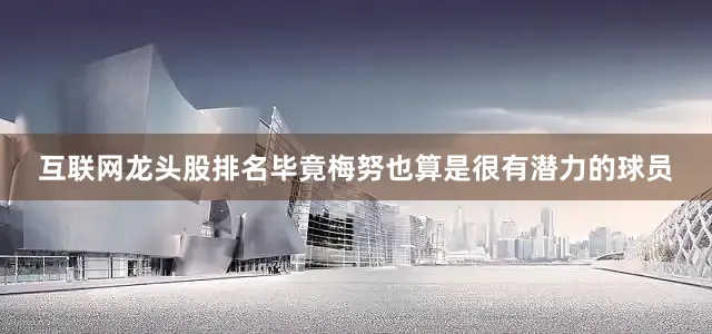 互联网龙头股排名毕竟梅努也算是很有潜力的球员